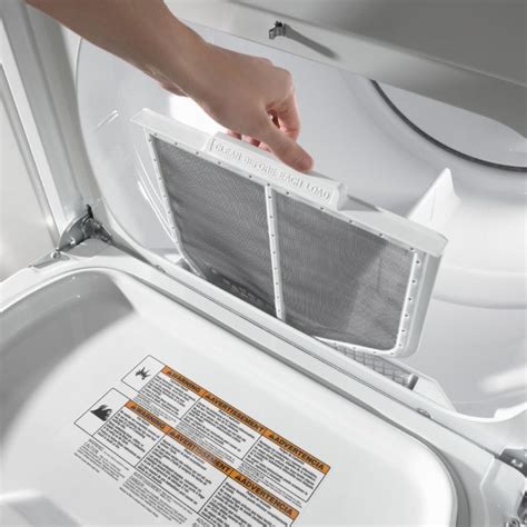 amana dryer cleaning vent and lint filter